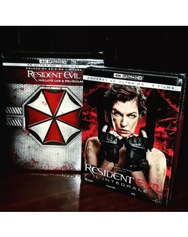 Colección Steelbook Resident Evil 4k