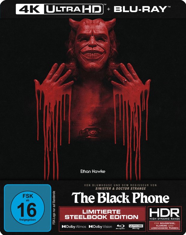 The Black Phone Steelbook 4K