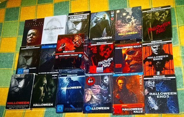 Mi colección de películas Halloween