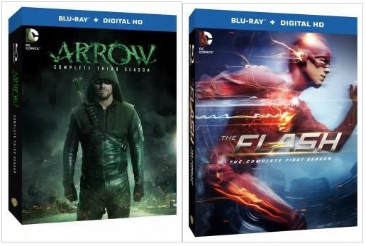 Revelados los contenidos de las ediciones Blu-ray de la tercera temporada de Arrow y la primera de The Flash