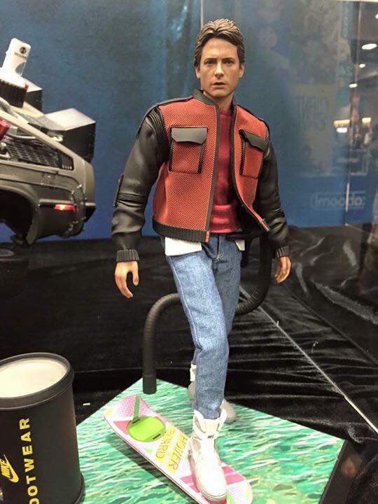Figura Marty McFly HD TOYS mostrada en la Comic Con