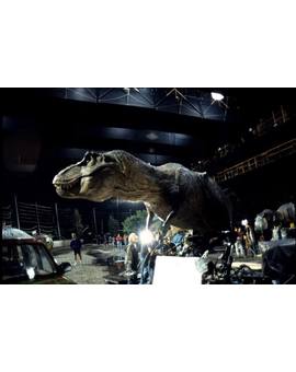 Fotos Jurassic Park detras de las camaras