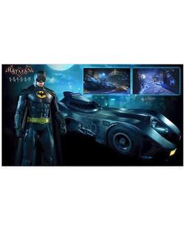 El nuevo dlc de arkham knight basado en el traje y coche de Tim Burton