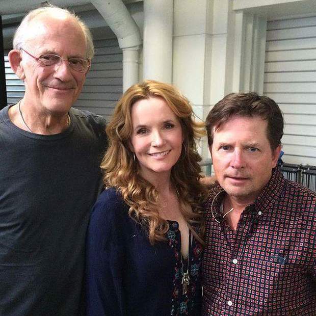 Foto compartida por Lea Thompson en su perfil de Facebook!