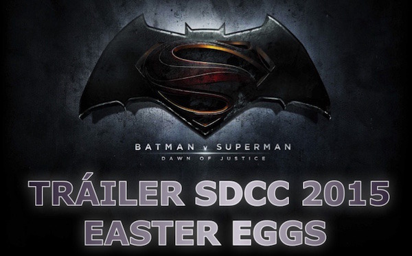 CURIOSIDADES TRAILER BATMAN V SUPERMAN SCC