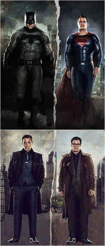 Batman V Superman - Clark kent V Bruce Wayne (Foto Empire Magazine)