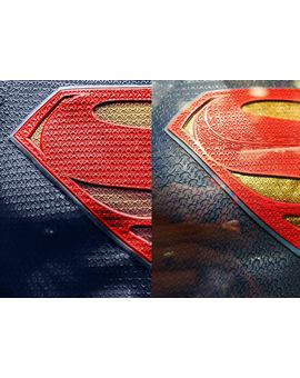 Diferencias traje Superman Man of Steel vs Batman V Superman 1/2