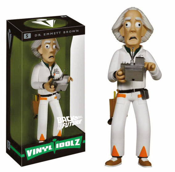 Figura Dr. Emmett Brown 20 cm. Regreso al FUturo. Línea Vinyl Sugar. Funko