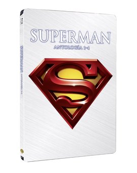 Superman (I+II+III+IV) - Pack 4 Discos Steelbook [Blu-ray]