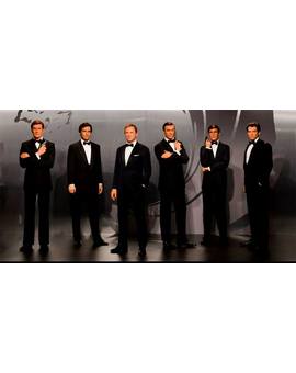007s de cera en el museo Madame Tussauds de Londres