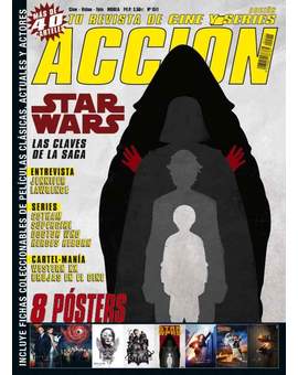 Portada ACCION Noviembre (Con póster de Regreso al Futuro)