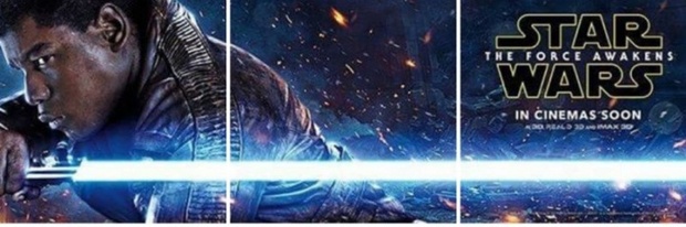 Nuevos “banners” de Rey, Kylo y Finn para ‘Star Wars VII’