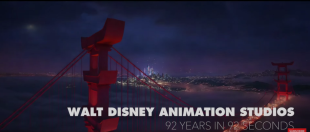 92 Years in 92 Seconds by Walt Disney Studios