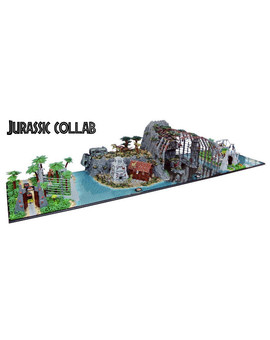 Todas las películas de ‘Parque Jurásico’ en un sólo ‘set’ de Lego