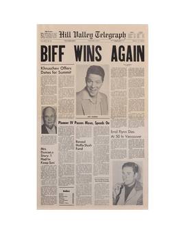 Portada de periodico Biff gana otra vez (Para el que se lo quiera bajar ;D)