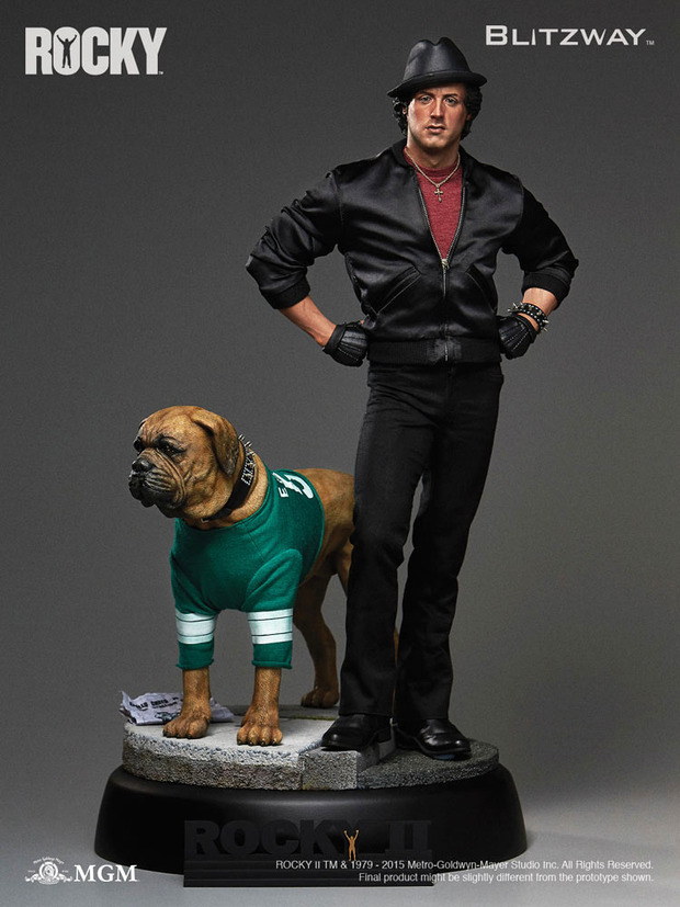 Estatua Sylvester Stallone 52 cm. Rocky II. Escala 1:4. Blitzway