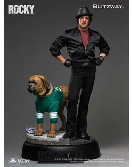 Estatua Sylvester Stallone 52 cm. Rocky II. Escala 1:4. Blitzway