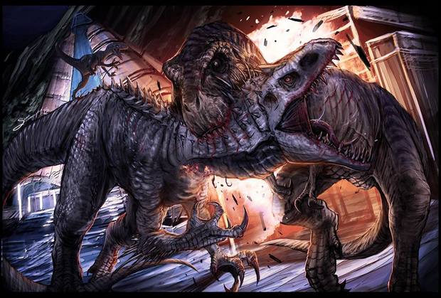 Art Jurassic World 1/2
