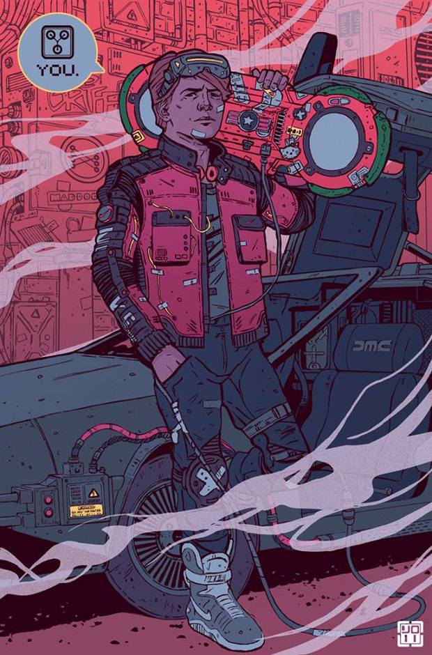 Art Regreso al Futuro 2