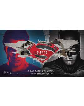 Banner internacional BatmanVSuperman