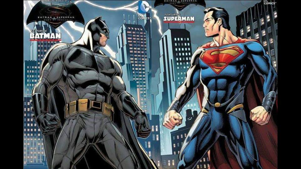 Portadas de los 5 capítulos del cómic precuela de ‪‎Batman v Superman‬