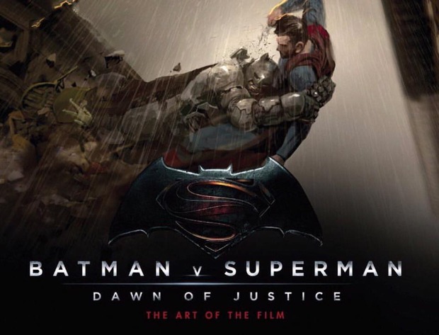 Portada del libro de arte de Batman V Superman