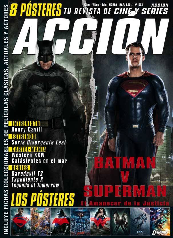 PORTADA Y POSTERS REVISTA ACCION MES DE MARZO