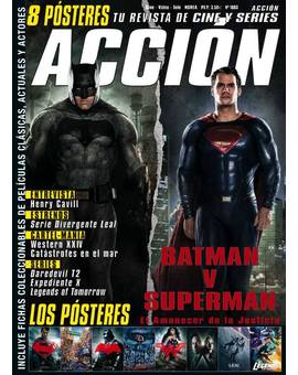 PORTADA Y POSTERS REVISTA ACCION MES DE MARZO