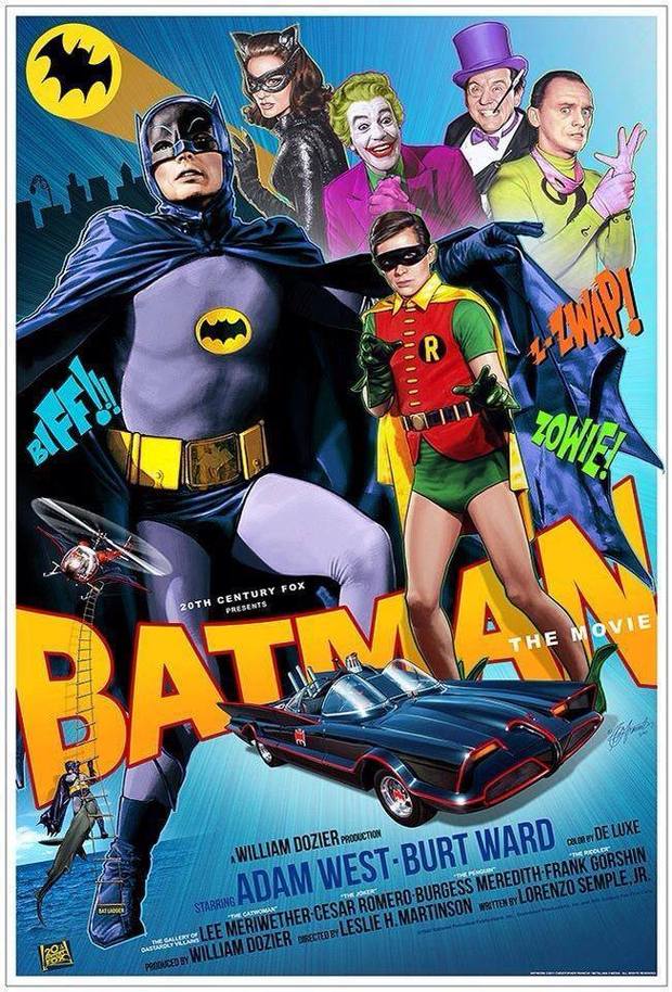 Cartel Batman Adam West