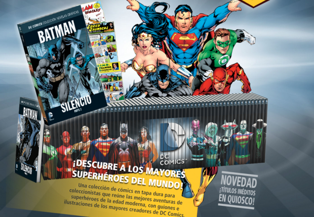 Salvat publica finalmente la colección de novelas gráficas de DC Comics