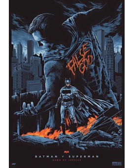 Mondo Poster Batman v Superman