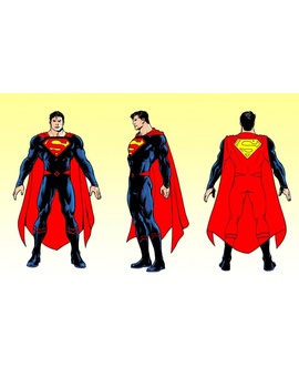Arte conceptual del nuevo diseño de Jim Lee para Superman