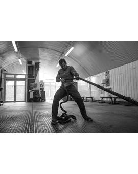 Henry Cavill entrenandose para Justice League