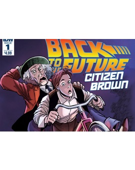 Avance del primer número de ‘Back to the Future: Citizen Brown’