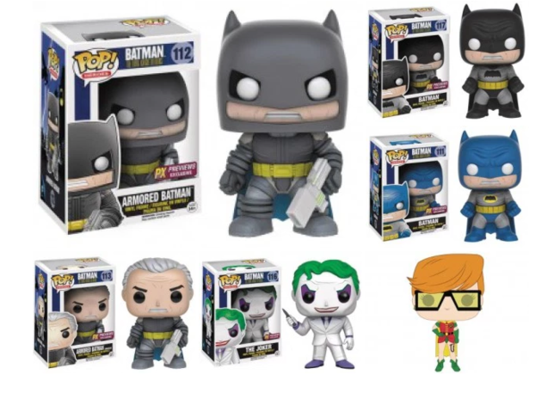 Figuras Funko POP basadas en Dark Knight Returns