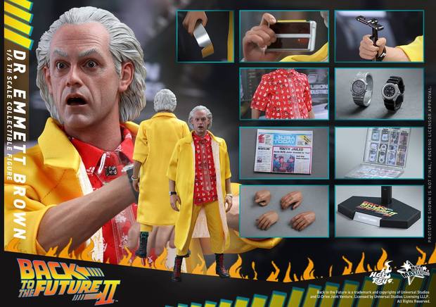 Doc Hot Toys BTTF2