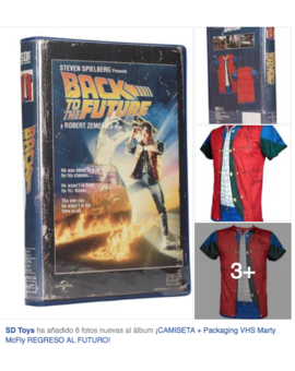 Camiseta Marty McFly, a la venta a finales de Enero!
