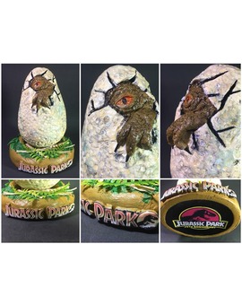 Huevo de Raptor, Jurassic Park, hecho a mano por mi!