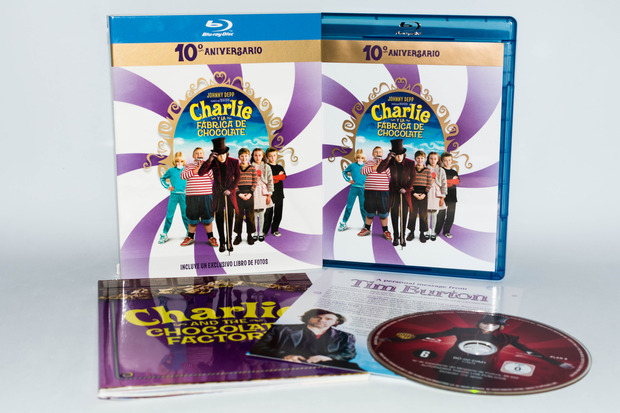 Charlie y la fabrica de chocolate, Edición 10 aniversario! BD! 