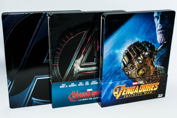 Vengadores, Trio de Steelbooks!