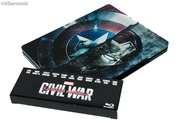 Capitán América: Civil War Steelbook BD