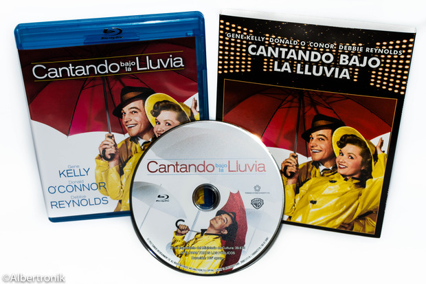 Cantando bajo la lluvia, edición con slipcover BD