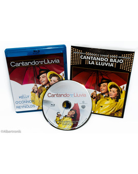 Cantando bajo la lluvia, edición con slipcover BD