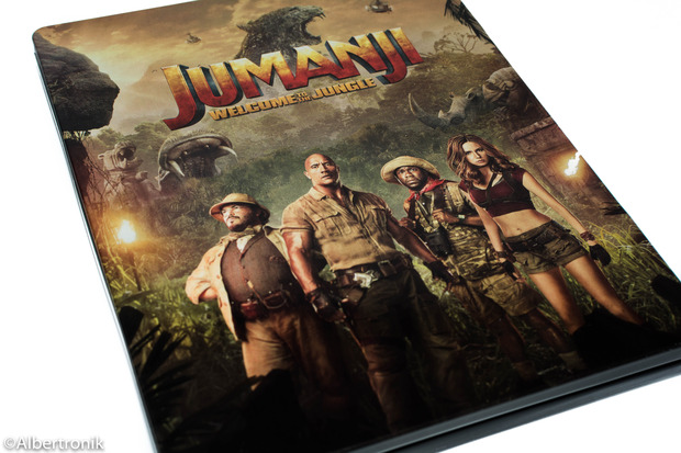 Jumanji, Welcome to the Jungle Steelbook BD 
