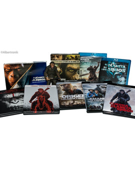 Mi colección El Planeta de los Simios. BD-UHD 4k