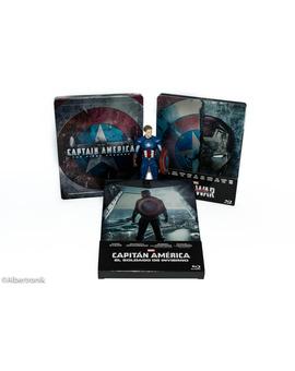  Trilogia Steelbooks El Capitán América