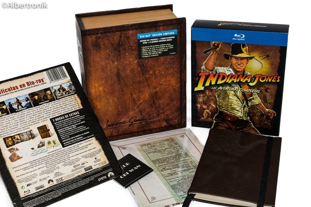  Indiana Jones - Las Aventuras Completas (Edición Coleccionista) Blu-ray 