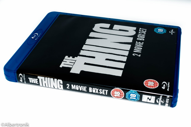 The Thing- 2 Movie Box Set (uK) Blu-Ray 