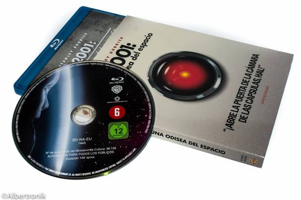  2001: Una odisea en el espacio - Bluray con Slipcover