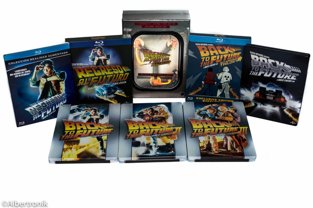 Regreso al Futuro - Mis ediciones en Bluray